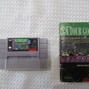 Super Nintendo Game PGA Tour Golf